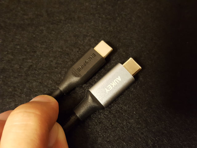 EnacFire USB Type C ケーブル 3本セット