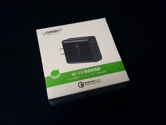 UGREEN USB充電器 Quick Charge 3.0 USB 2ポート 30W