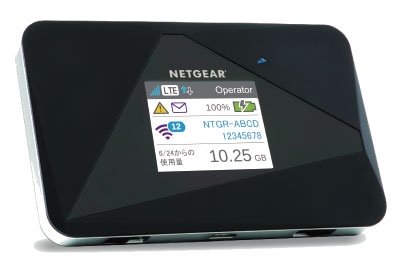 NETGEAR WiFi LTE モバイルルーター AirCard AC785-100JPS