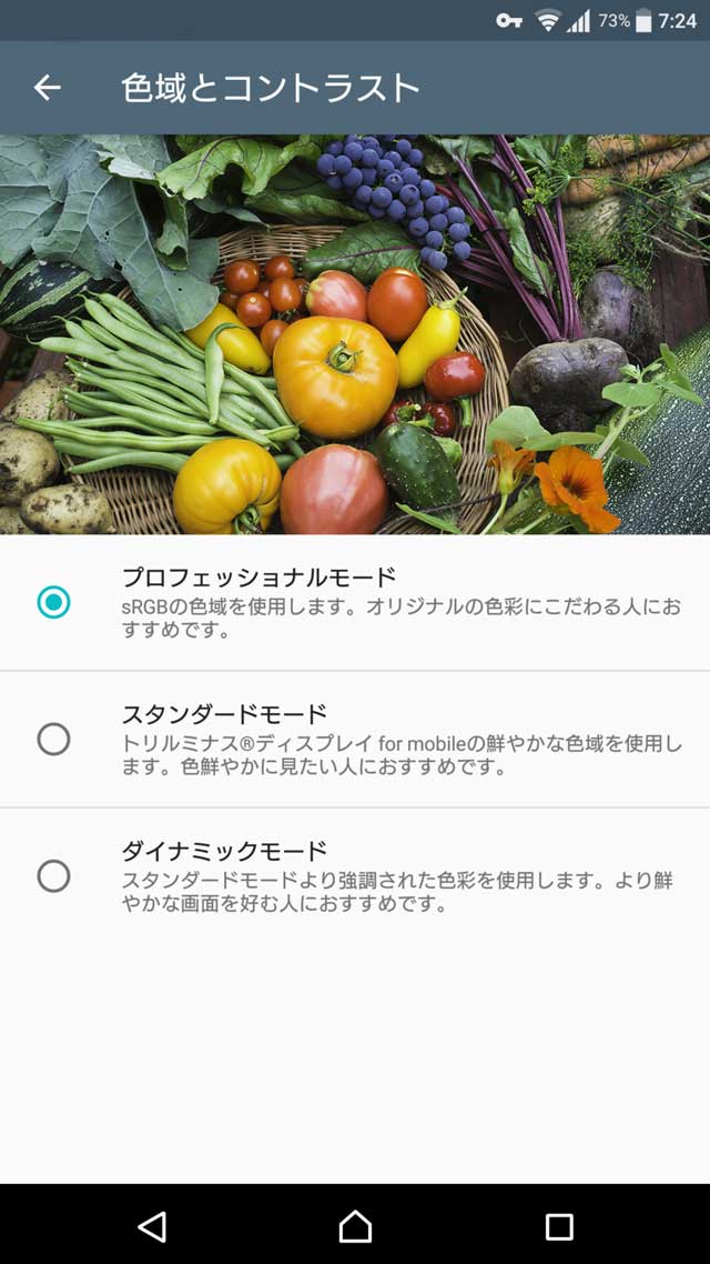 Xperia XZ Premium SO-04J ソフトウェア