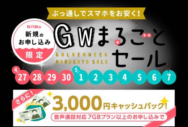 GWまるごとセール