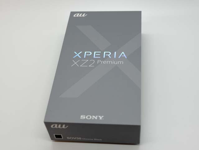 Xperia XZ2 Premium SOV38 パッケージ