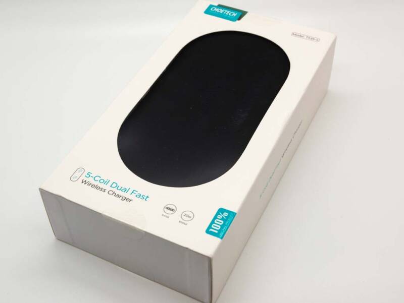 CHOETECH T535-S PowerDual 5 Coils Fast Wireless Charger Pad