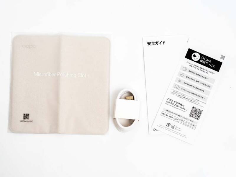 OPPO Pad 3 Matte Display Edition 付属品