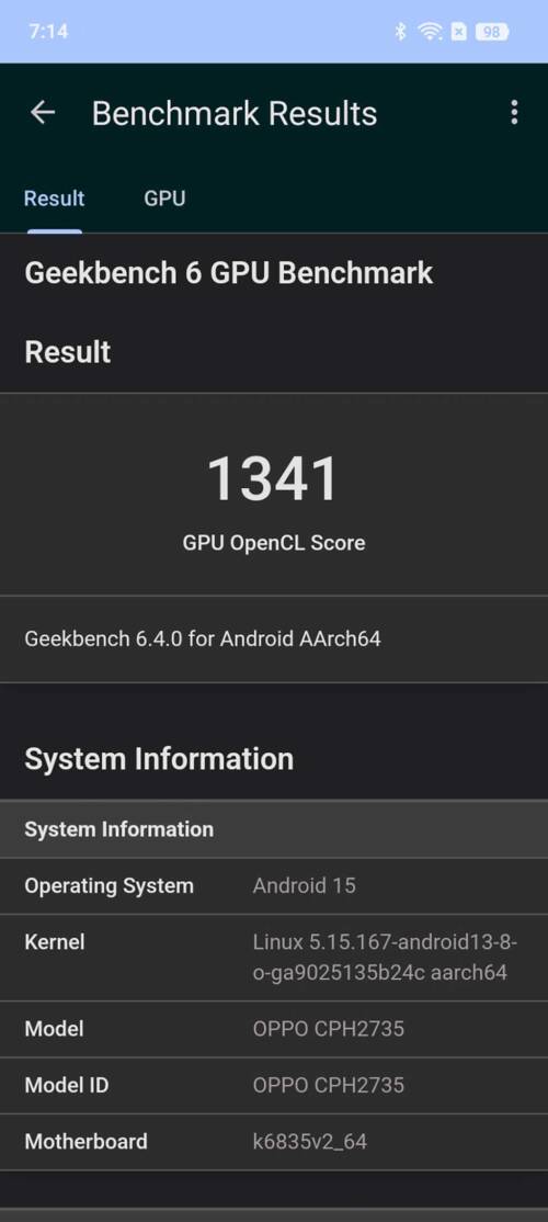 OPPO A5 5G ベンチマーク